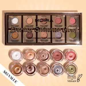 Everlust Radiant Shimmer Cream Shadow Collection - Exquisite Long-Lasting Eyeshadow Bundle