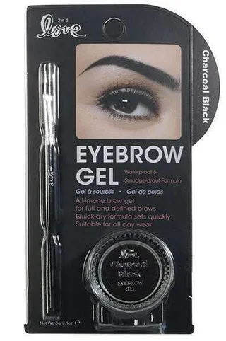 2nd Love Eyebrow Gel - Charcoal Black