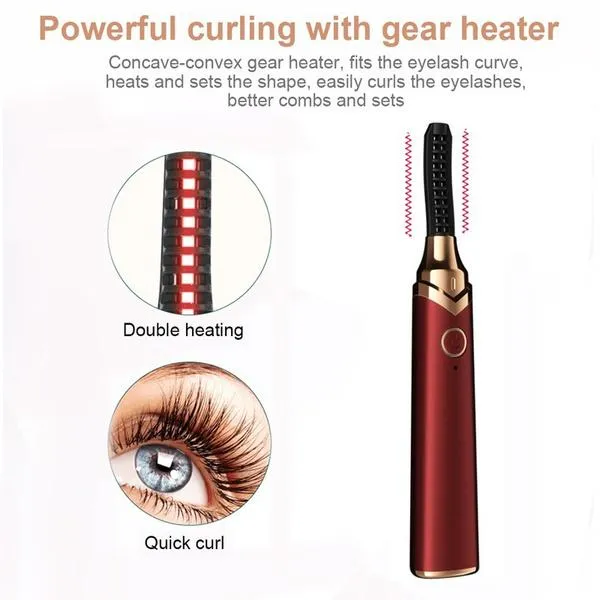 3 Gear Adjustment Electric Heated Eyelash Curler