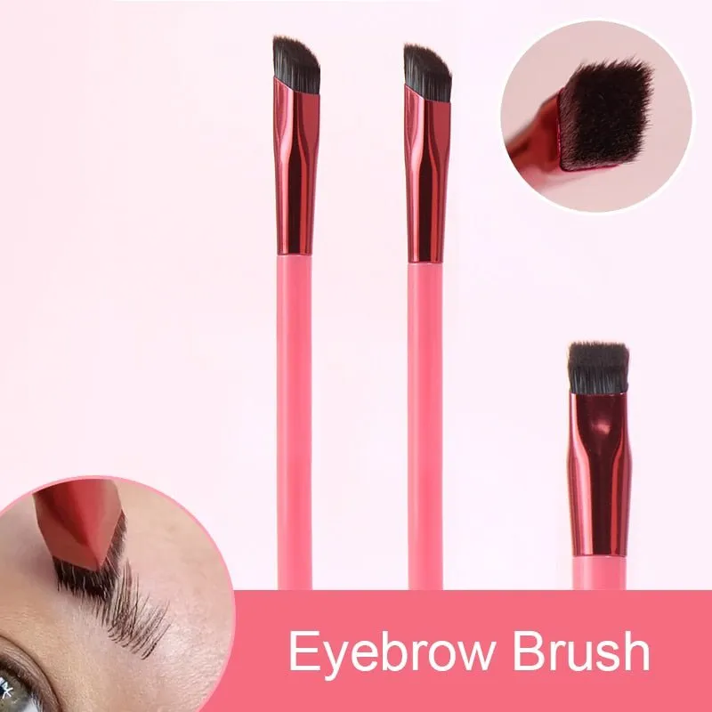 4D Hair Stroke Brow Stamp Brush - Eyebrow Hair Stroke Brush