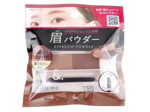 &. Palette Eyebrow Powder Natural Brown