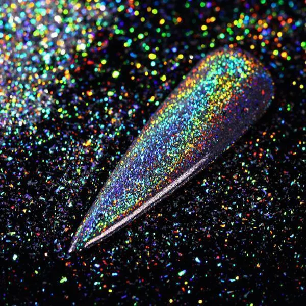 Born Pretty - Holographic Nail Glitter Flakes #40612