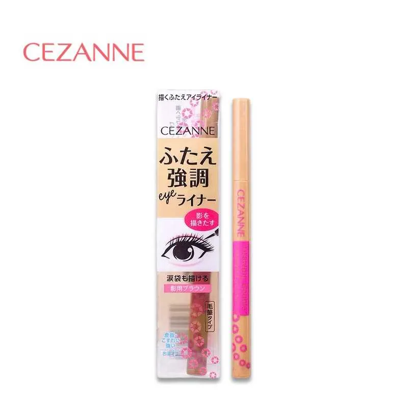 Cezanne Double Eyeliner for Shading - Brown (0.5ml)