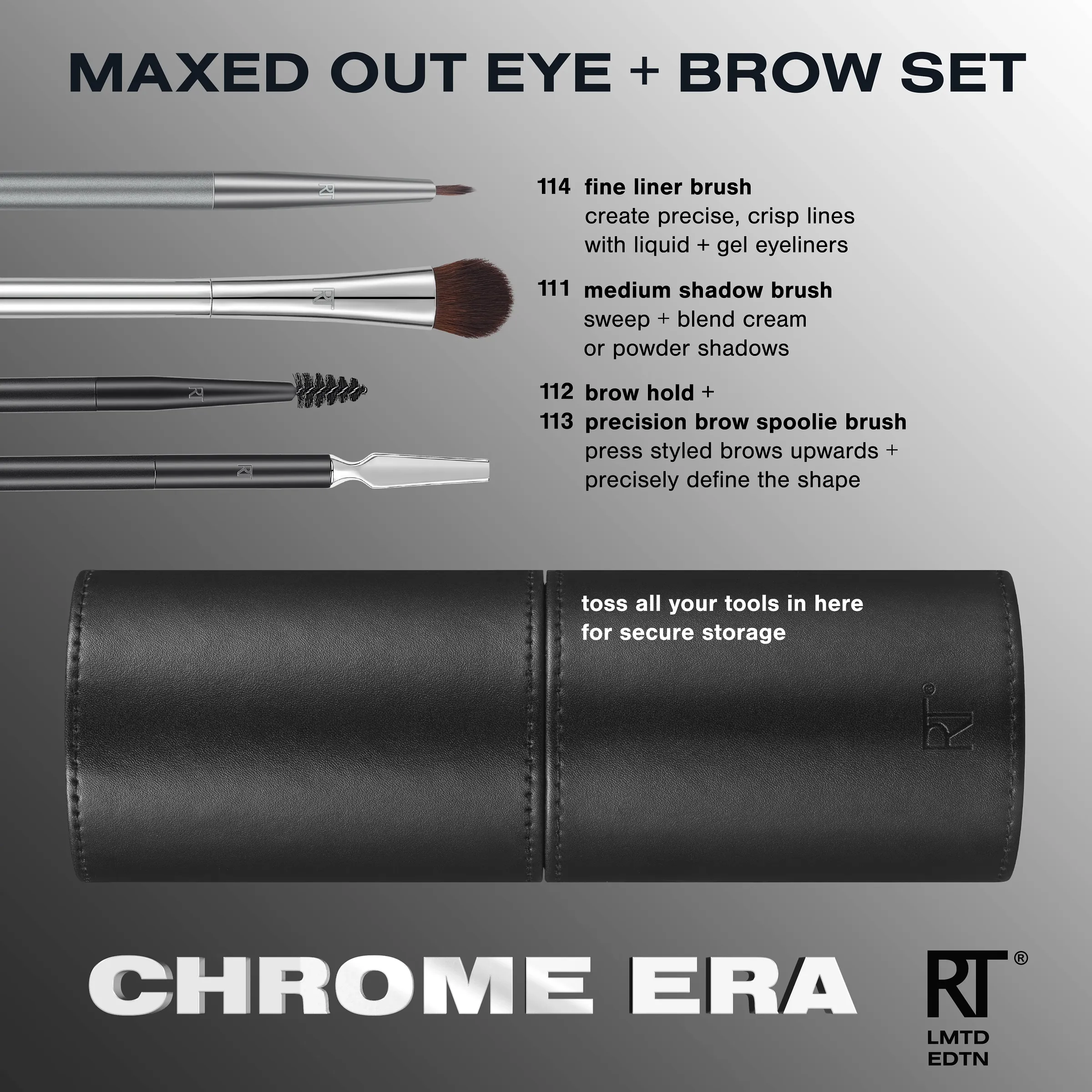 Chrome Era Maxed Out Eye   Brow Set