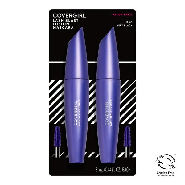 Covergirl Lash Blast Fusion Mascara Value Pack 860 Very Black