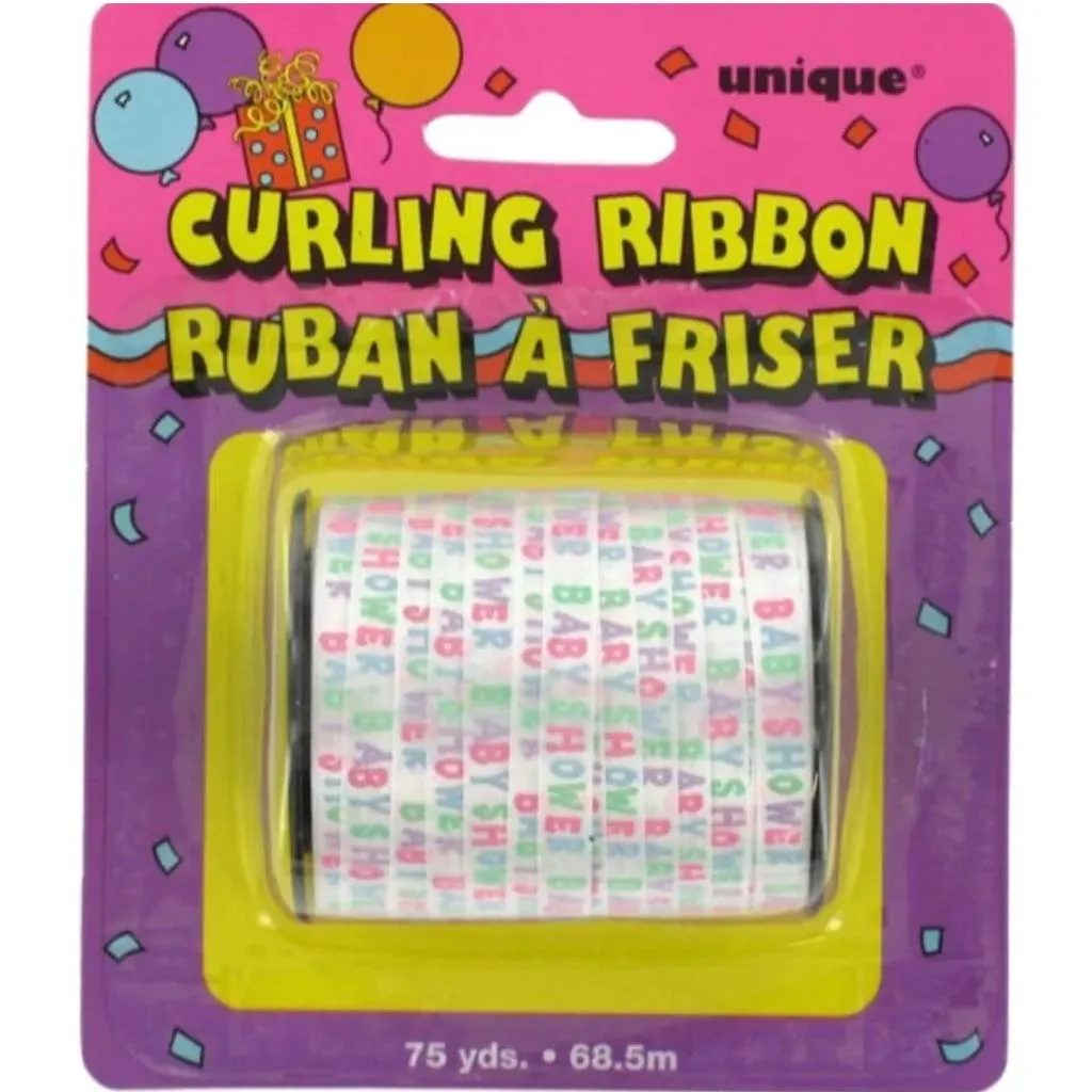 Curling Ribbon 75 Yds, Baby Shower