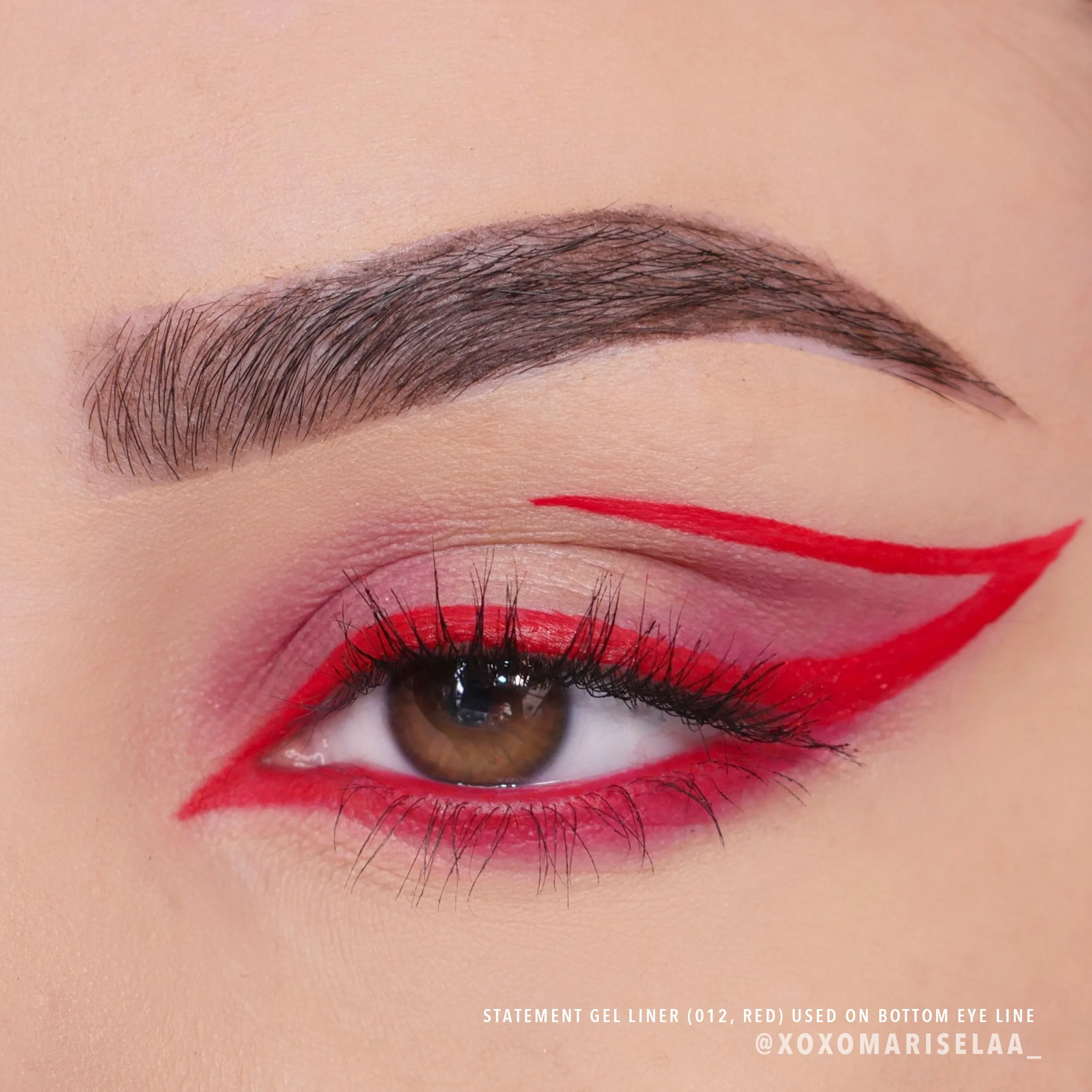 Eye Catching Dip Liner (013, Red)