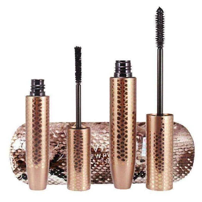 Eyelash mascara LOVE ATTI 3D Fiber Transplanting Gel & Natural Fiber Mascara Light Golden