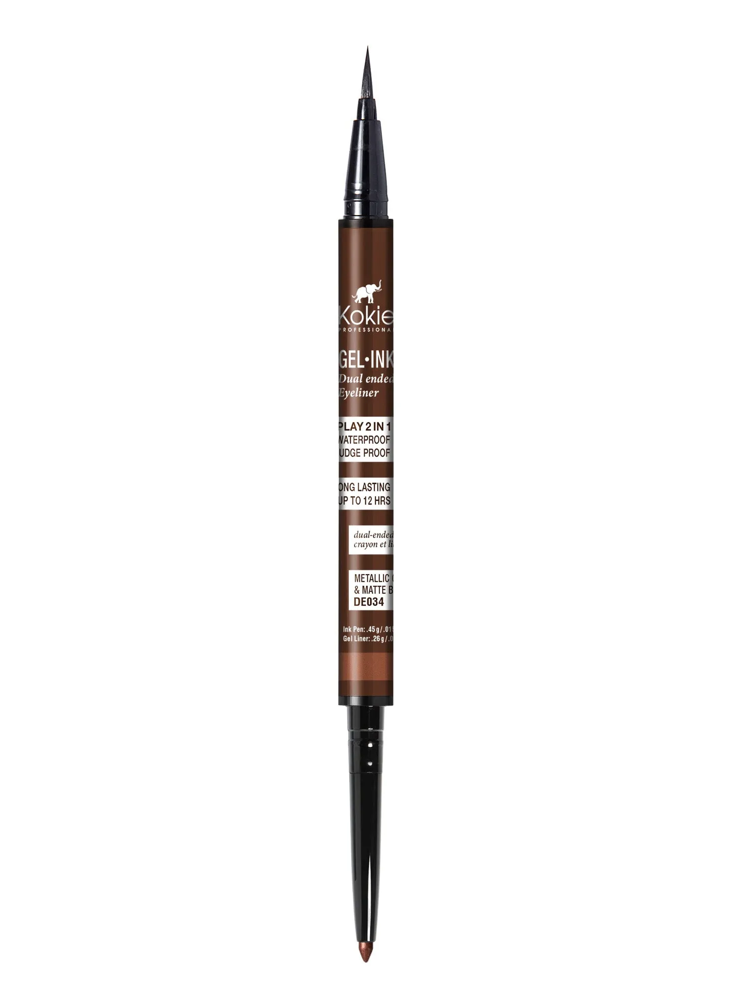 GEL INK DUAL ENDED EYELINER