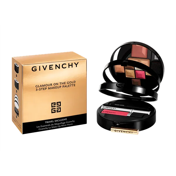 Givenchy Glamour On The Gold 3-Step Makeup Palette