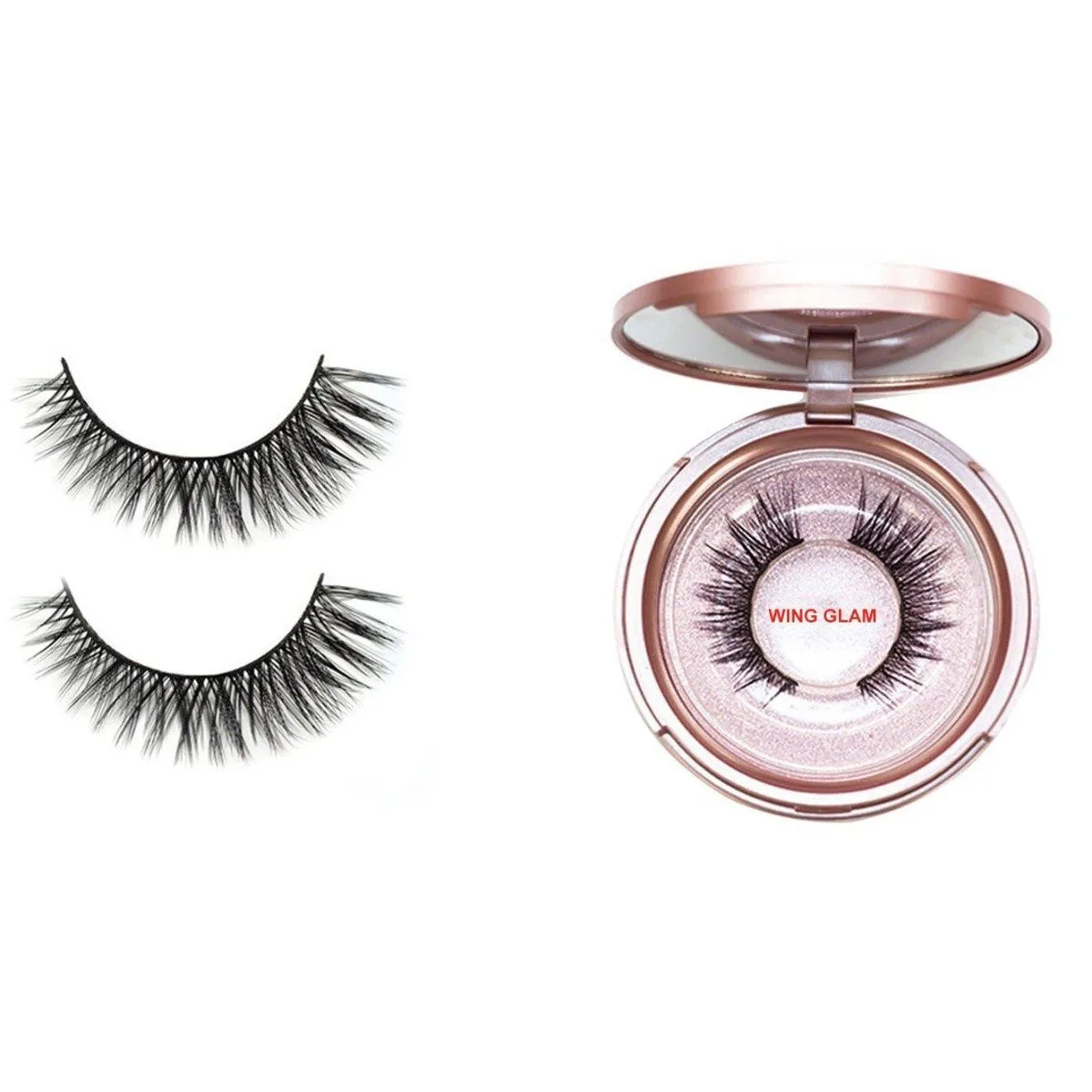 Magnetic Eyeliner with 3D Magnetic Eyelashes & Tweezers Kit