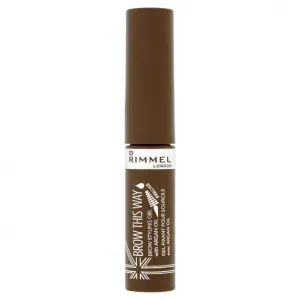 Rimmel London Brow This Way Styling With Argan Oil Eyebrow Gel 002 Medium Brown