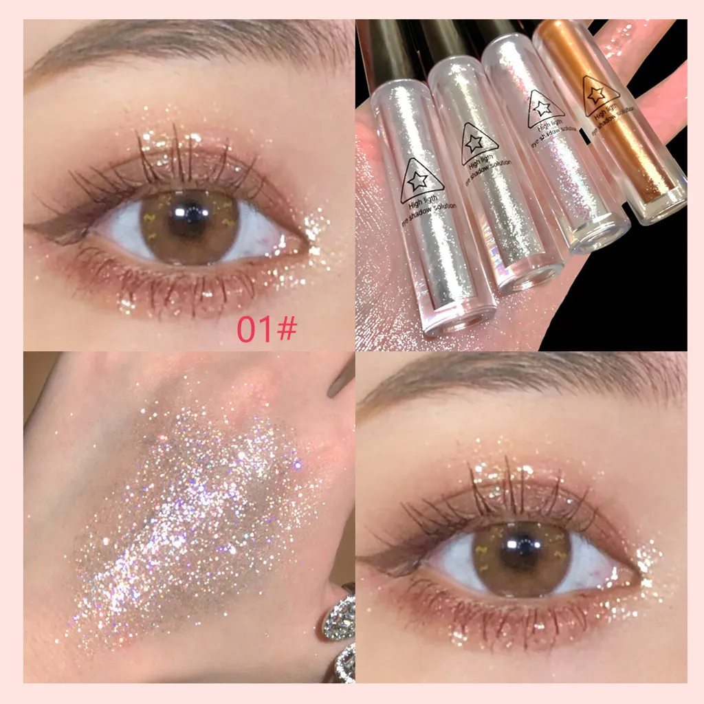 Shiny Brightening Lying Silkworm Liquid Eye Shadow