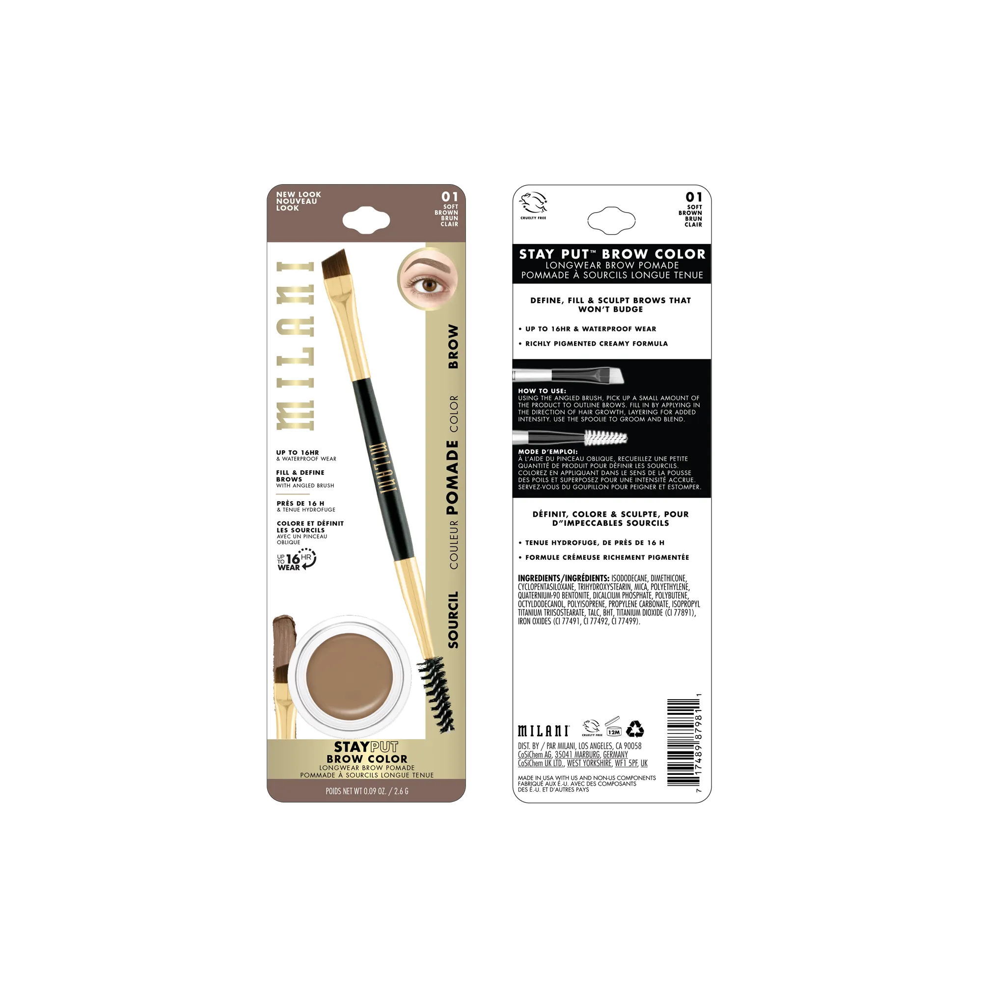 Stay Put® Brow Color