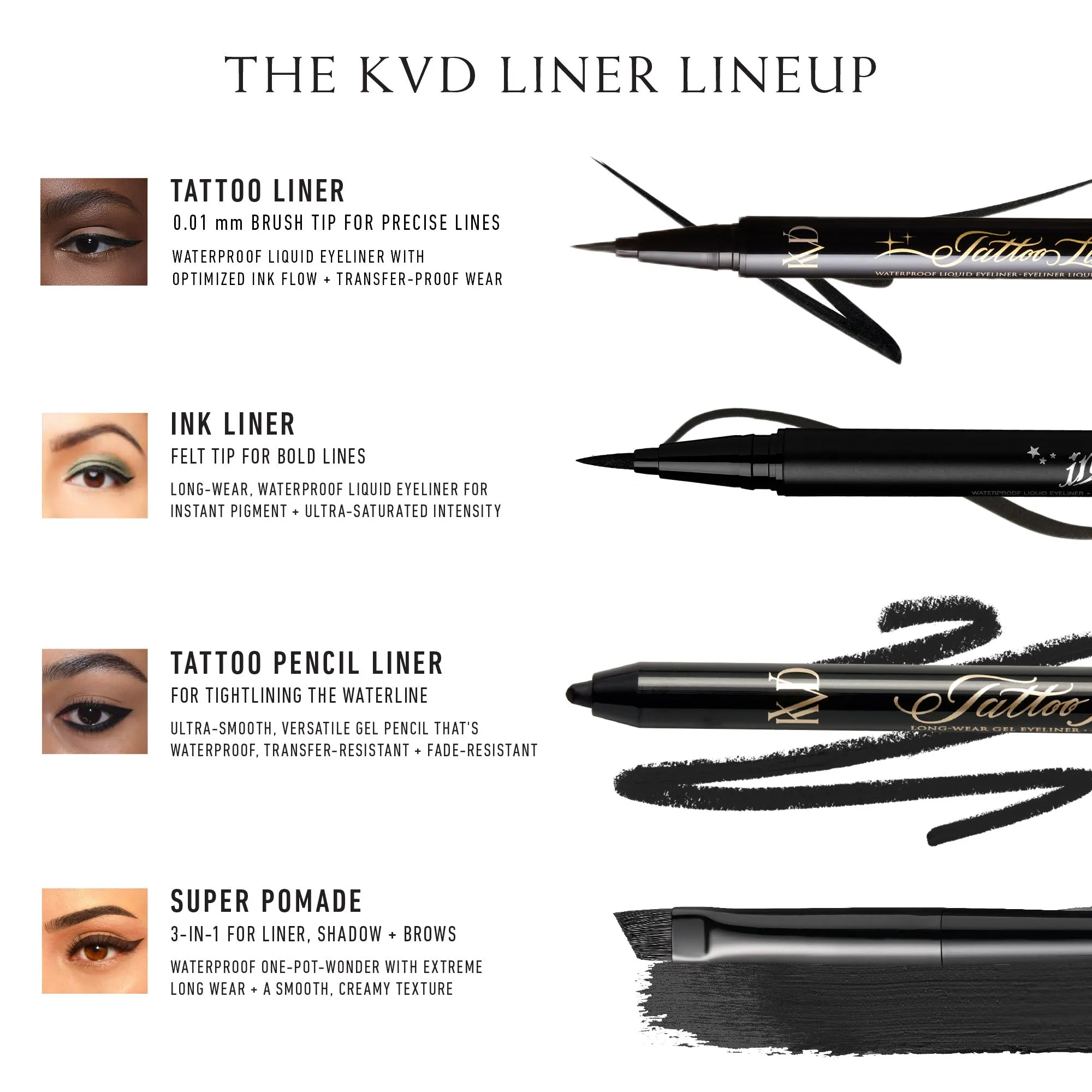 Tattoo Liner Waterproof Liquid Eyeliner