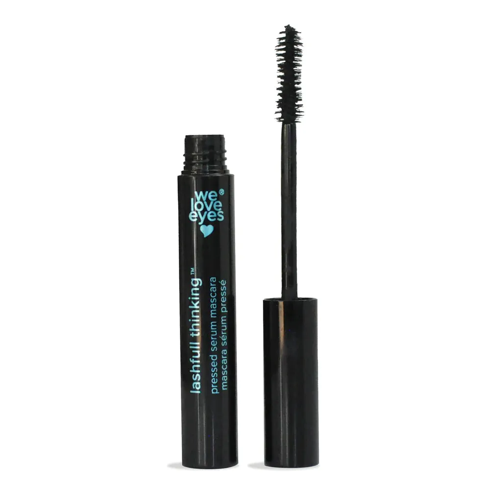 WE LOVE EYES Lashfull Thinking™ BLACK Pressed Serum Mascara with Widelash™